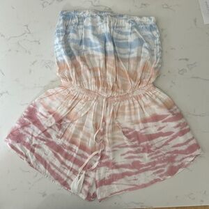 Ocean Drive multi color romper